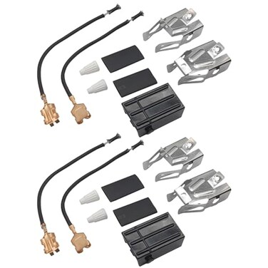 AOTWD 330031 2 Pack Universal Range Stove Element Plug Receptacle Block