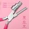 LEONTOOL 3 Step Bail Making Pliers 3 in 1 Wire Bending Looping Pliers for Jewelry Making