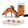 GORILLA Gorilla Mini Hot Glue Gun Kit Pack of 1 Mini Hot Glue Gun and 30 Sticks Dual Temp Precision Nozzle and Easy Squeeze Trigger