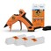 GORILLA Gorilla Mini Hot Glue Gun Kit Pack of 1 Mini Hot Glue Gun and 30 Sticks Dual Temp Precision Nozzle and Easy Squeeze Trigger