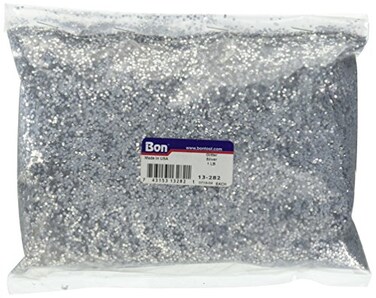 Bon Tool 13282 Glitter 1 lb Silver