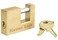 Master Lock 605DAT Trailer Coupler Padlock 4 Pack