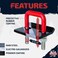 Vehiclex AntiRattle Hitch Tightener Clamp for 25 Receivers Galvanized HeavyDuty Stabilizer with 044 UBolt RustProof for Trailers Trucks