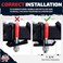 Vehiclex AntiRattle Hitch Tightener Clamp for 25 Receivers Galvanized HeavyDuty Stabilizer with 044 UBolt RustProof for Trailers Trucks