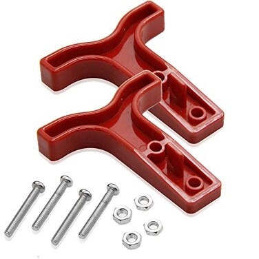 TEAMWILL 2PCS Battery Quick Connector Kit 600V 50AMP Plug Connect Disconnect WinchHandle