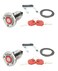 Weather Guard 77482PK Replacement Truck Tool Box Locks 2 Locks Keyed Alike