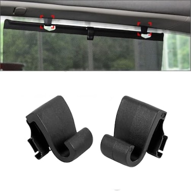 PMFCA 2pcs Window Shade Hook for Chrysler Pacifica Voyager 20172022 Door Sun Shade Hook Clips Replace 5XR76DX9AA