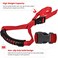 E-cowlboy Cowlboy Auto Cane Grab Bar Adjustable Standing Aid with Nylon Grip Handle Portable Vehicle Support Red