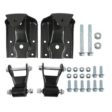 LABLT Rear Leaf Spring Hanger Bracket Shackle Kit Replacement for GMC Sierra 1500 Chevy Silverado 1500 19992013 12474021