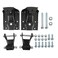 LABLT Rear Leaf Spring Hanger Bracket Shackle Kit Replacement for GMC Sierra 1500 Chevy Silverado 1500 19992013 12474021