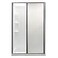 RecPro RV Retractable Rolling Shower Door Replacement Woven Mesh with Vinyl Platinum 36 x 67