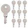 Neeseelily 10Pcs CH751 Keys 751CH RV Keys Compatible with RV Compartments RV Campers Push Locks Storage Cabinets Door Locks Trailers Boats Locks THandles Shells Tool Boxes