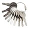 Neeseelily 10Pcs CH751 Keys 751CH RV Keys Compatible with RV Compartments RV Campers Push Locks Storage Cabinets Door Locks Trailers Boats Locks THandles Shells Tool Boxes