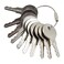 Neeseelily 10Pcs CH751 Keys 751CH RV Keys Compatible with RV Compartments RV Campers Push Locks Storage Cabinets Door Locks Trailers Boats Locks THandles Shells Tool Boxes