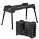 PAHTTO RV Sewer Hose Support 15FT HeavyDuty Camper Waste Hose Holder with 7 Foldable Sections Adjustable Stable Waste Drainage Support with Strap Stackable WeatherResistant Patent Pending