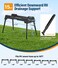 PAHTTO RV Sewer Hose Support 15FT HeavyDuty Camper Waste Hose Holder with 7 Foldable Sections Adjustable Stable Waste Drainage Support with Strap Stackable WeatherResistant Patent Pending