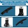 SAQXK Aluminum RV Dump Valve Handle Black Replacement for Valterra Waste Valve Handle RV Camper Dump Tank Handle Gate Valves T10036MN
