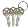 YEUNAS KW1 Blank Keys Replacement for Home and Professional Uncut Blank Keys 3 Pack