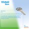 YEUNAS KW1 Blank Keys Replacement for Home and Professional Uncut Blank Keys 3 Pack