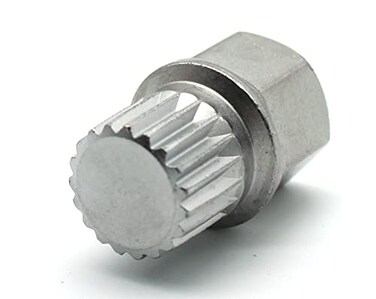 TMAX Abc719Pt Wheel Lock Lugnut AntiTheft Lug Nut Screw Removal Key Socket S3057 for Vw Audi