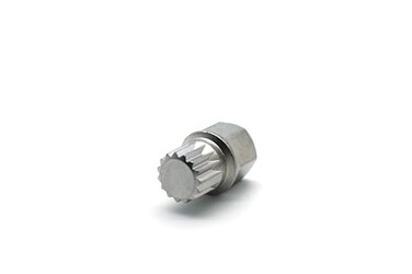TEMO Abc415Pt Wheel Lock Lugnut AntiTheft Lug Nut Screw Removal Key Socket S3057 for Vw Audi