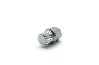 TEMO Abc516Pt Wheel Lock Lugnut AntiTheft Lug Nut Screw Removal Key Socket S3057 for Vw Audi