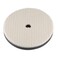 uxcell 7 Wool Felt Sponge Polishing Pad Hook and Loop Buffing Wheel with Hole Coarse Polishing for Orbital Polisher Buffer
