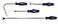 AP Astro Astro 9589 4Piece Upholstery Removal Tool Set