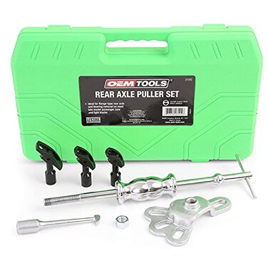 OEMTOOLS 27202 Rear Axle Puller Set Pull Rear Axle Bearing for Axle Replacement Repair SlideHammer Powered for Extra Pull Works When Other Tools Dont Includes Instructions Carrying Case