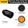 RIGOR 11005 33mm Axle Nut Impact Socket 12Inch Drive 6 Point Deep CRMO Metric QuickFit for Hog Ring Anvil Laser Etched
