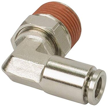 VIAIR 18 NptM To 18 Airline 90 Swivel Elbow Fitting 2 Pcs Dot Approved