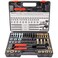 TOMMARS 49Piece Thread Chaser Set Repair Kit UNC UNF Metric with Taps Dies and Thread Files for Rethreading and Restoration