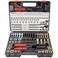 TOMMARS 49Piece Thread Chaser Set Repair Kit UNC UNF Metric with Taps Dies and Thread Files for Rethreading and Restoration