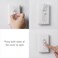 CLYMENE Wall Switch Guard Childproof Light Switch Cover Guard Toggle Style Light Switch Protection Lock Toggle Switch in On or Off Position 2 Pack Clear