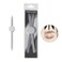 HOTWE Brow Measuring Tool for Mapping Stainless Steel Compass Eyebrow Ruler for Microblading Eyeliner Semi Permanent Makeup Silver