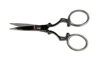 Badass Beard Care Beard Mustache Stainless Steel Trimming Scissors For Men Extremely Sharp and Durable Silver
