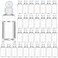 Tzirci 100 Pack 17 oz Empty Squeeze Bottles 50ml Travel Bottles Flip Caps