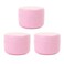 ASTRQLE 3PCS 100ML 100G 34oz Refillable Empty Plastic Makeup Cosmetic Jars Face Cream Eye Shadow Lip Balm Lotion Sample Storage Container Pot Bottle Case Holder With Screw Cap Pink