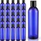 Eccliy 48 Pack 8oz Empty Plastic Squeeze Bottles with Disc Caps Travel Containers Refillable Plastic Empty Bottles with Caps for Shampoo Lotions Liquid Body Soap Creams Blue