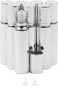 Ellbest 10ml Essential Oil Roller Bottle Portable Mini Cosmetic Perfume Rollerball Bottle Small Sample Container Rollon Bottles with Stainless Steel Balls FunnelsPack of 8Silver