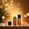 Galepromot 2 Pcs Clear Empty Glass Essential Oil Roller Bottles Vials Containers Refillable Rollon Bottles with Funnel 30ML Refillable Cosmetic Containers Roller Balls for Essential Oils Brown