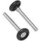 National Hardware N280073 V7603 Standard Rollers in Plain Steel 2 pack134 roller 4 stem 716 shaft