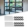 gtpartes GTPARTES 80mm Garage Door Hinge Quiet Roller Sleeves Compatible with Quiet Garage Door Rollers Bearing Precision Bearings High Load Standard Rollers Hardware Tools 20pcs