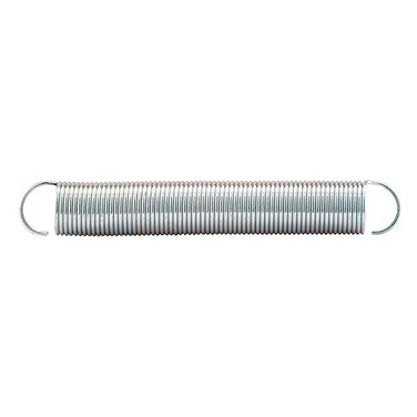 PRIME-LINE PrimeLine SP 9669 Extension Spring Spring Steel Construction NickelPlated Finish 0047 GA x 916 In x 4 In Single Loop Open 2 Pack