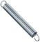 PRIME-LINE PrimeLine SP 9677 Extension Spring Spring Steel Construction NickelPlated Finish 0148 GA x 114 In x 10 In Single Loop Open Single Pack