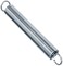 PRIME-LINE PrimeLine SP 9677 Extension Spring Spring Steel Construction NickelPlated Finish 0148 GA x 114 In x 10 In Single Loop Open Single Pack
