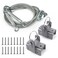 Jetuplusllc Conversion Cable Kit for Toy Hauler Patio Doors Easy to Install