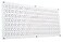Wall Control Pegboard 16in x 32in Horizontal White Metal Pegboard Tool Board Panel
