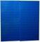 Wall Control 30P3232BU Blue Metal Pegboard Pack