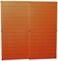 Wall Control 30P3232OR Orange Metal Pegboard Pack